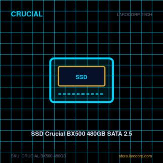 SSD Crucial BX500 480GB SATA 2.5"