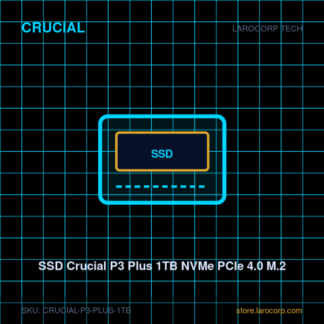 SSD Crucial P3 Plus 1TB NVMe PCIe 4.0 M.2