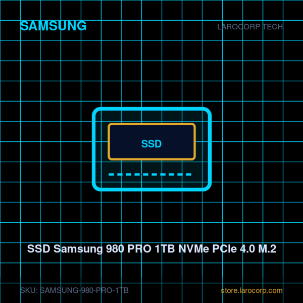 SSD Samsung 980 PRO 1TB NVMe PCIe 4.0 M.2