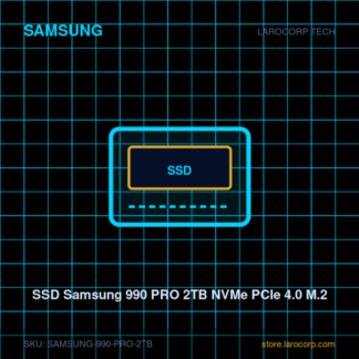 SSD Samsung 990 PRO 2TB NVMe PCIe 4.0 M.2
