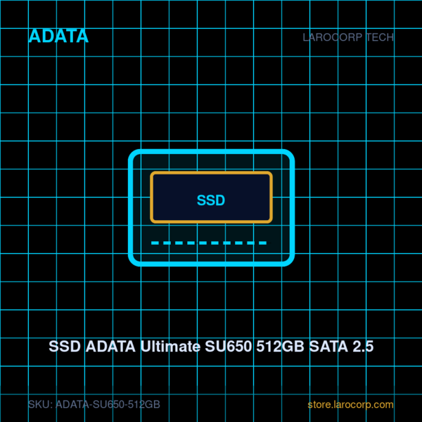 SSD ADATA Ultimate SU650 512GB SATA 2.5"
