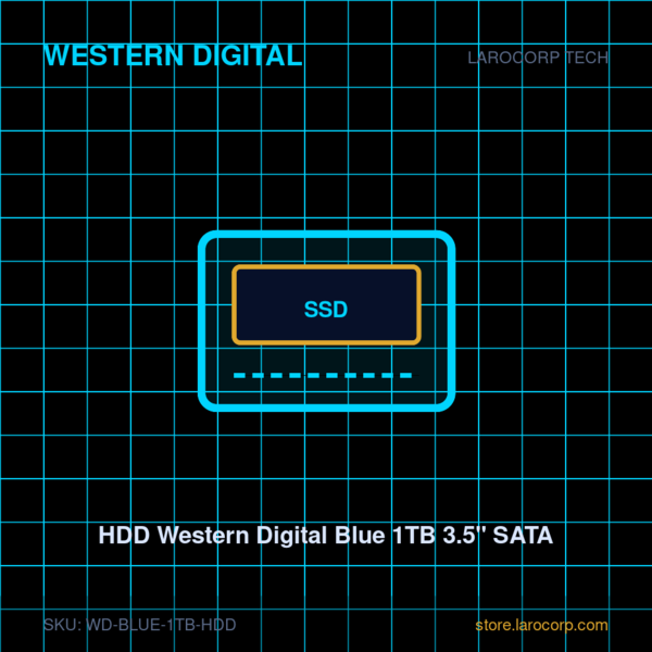 HDD Western Digital Blue 1TB 3.5" SATA