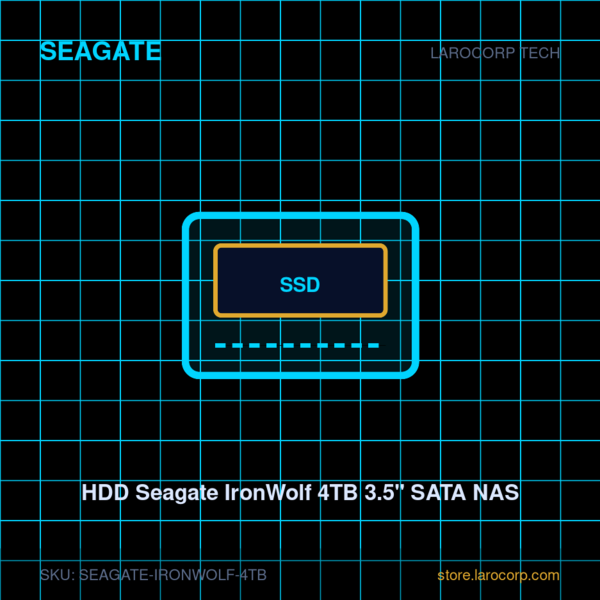 HDD Seagate IronWolf 4TB 3.5" SATA NAS