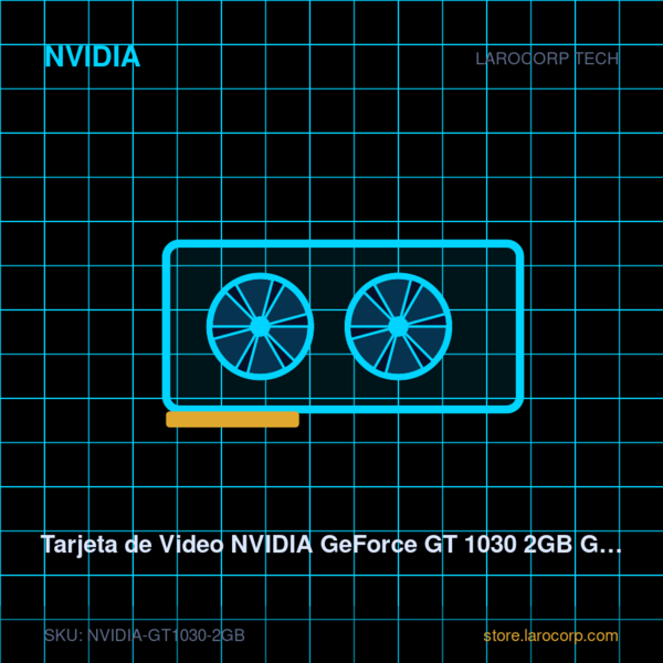 Tarjeta de Video NVIDIA GeForce GT 1030 2GB GDDR5