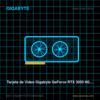 Tarjeta de Video Gigabyte GeForce RTX 3050 8GB GDDR6