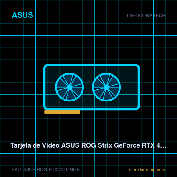 Tarjeta de Video ASUS ROG Strix GeForce RTX 4090 24GB GDDR6X