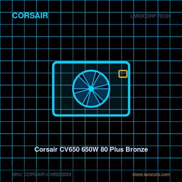 Corsair CV650 650W 80 Plus Bronze