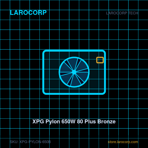 XPG Pylon 650W 80 Plus Bronze
