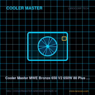 Cooler Master MWE Bronze 650 V2 650W 80 Plus Bronze