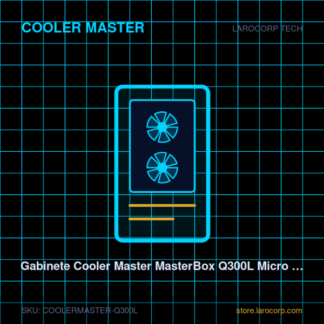 Gabinete Cooler Master MasterBox Q300L Micro ATX