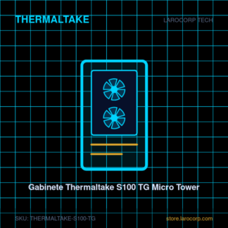 Gabinete Thermaltake S100 TG Micro Tower