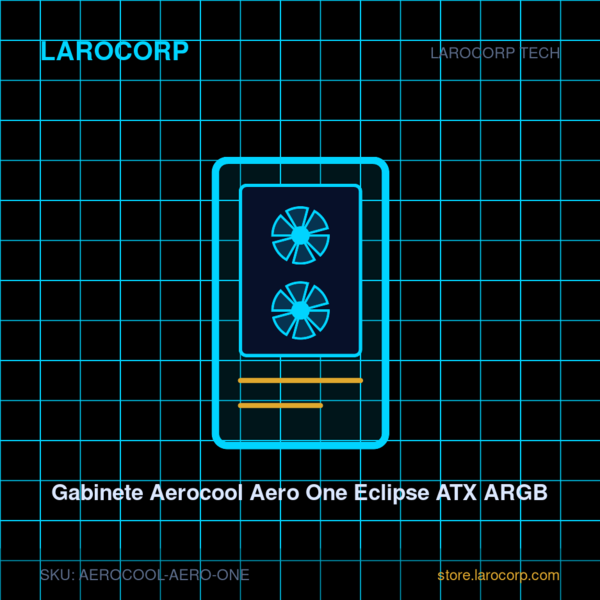 Gabinete Aerocool Aero One Eclipse ATX ARGB