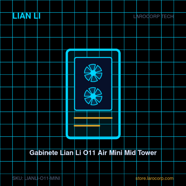 Gabinete Lian Li O11 Air Mini Mid Tower