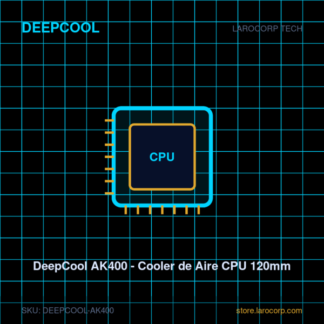 DeepCool AK400 - Cooler de Aire CPU 120mm