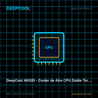 DeepCool AK620 - Cooler de Aire CPU Doble Torre