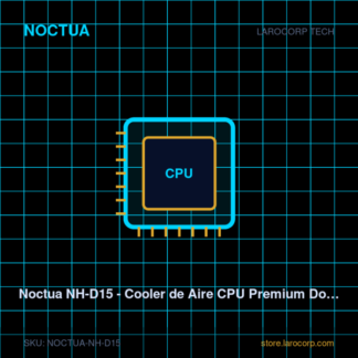 Noctua NH-D15 - Cooler de Aire CPU Premium Doble Torre
