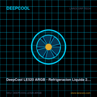 DeepCool LE520 ARGB - Refrigeracion Liquida 240mm