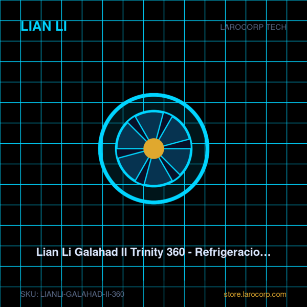 Lian Li Galahad II Trinity 360 - Refrigeracion Liquida 360mm ARGB