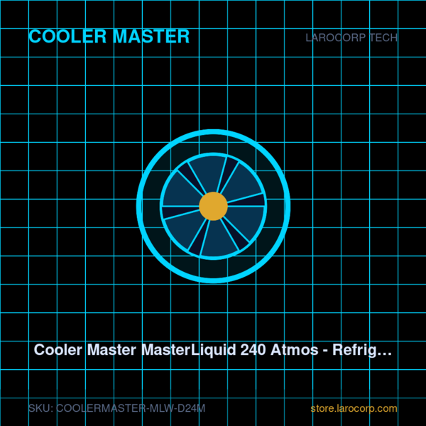 Cooler Master MasterLiquid 240 Atmos - Refrigeracion Liquida 360mm