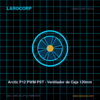 Arctic P12 PWM PST - Ventilador de Caja 120mm