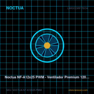 Noctua NF-A12x25 PWM - Ventilador Premium 120mm
