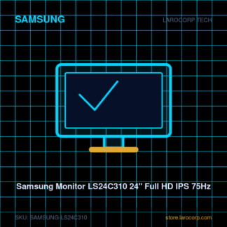 Samsung Monitor LS24C310 24" Full HD IPS 75Hz