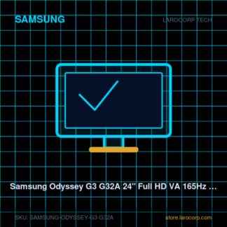 Samsung Odyssey G3 G32A 24" Full HD VA 165Hz Gamer
