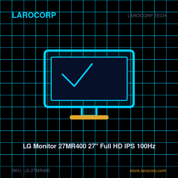 LG Monitor 27MR400 27" Full HD IPS 100Hz