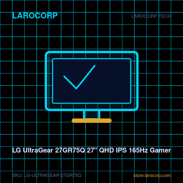 LG UltraGear 27GR75Q 27" QHD IPS 165Hz Gamer