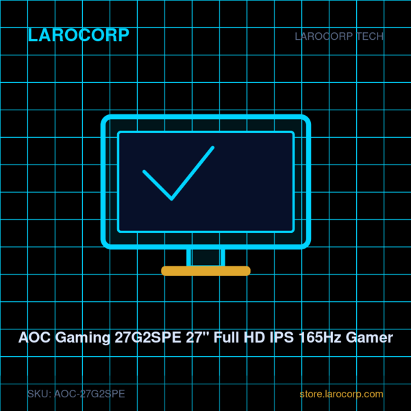 AOC Gaming 27G2SPE 27" Full HD IPS 165Hz Gamer