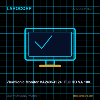 ViewSonic Monitor VA2406-H 24" Full HD VA 100Hz