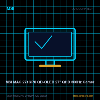 MSI MAG 271QPX QD-OLED 27" QHD 360Hz Gamer