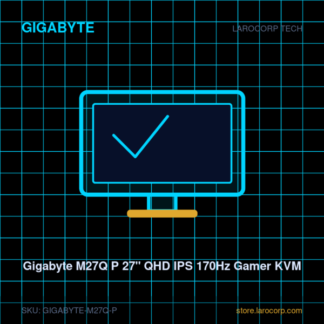 Gigabyte M27Q P 27" QHD IPS 170Hz Gamer KVM