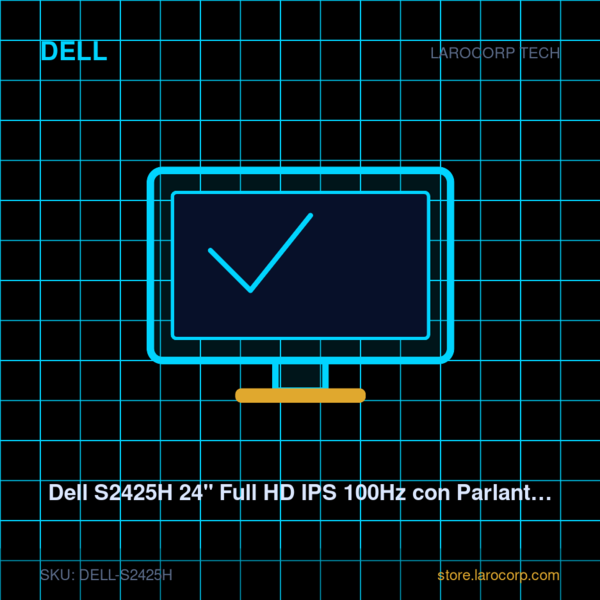 Dell S2425H 24" Full HD IPS 100Hz con Parlantes