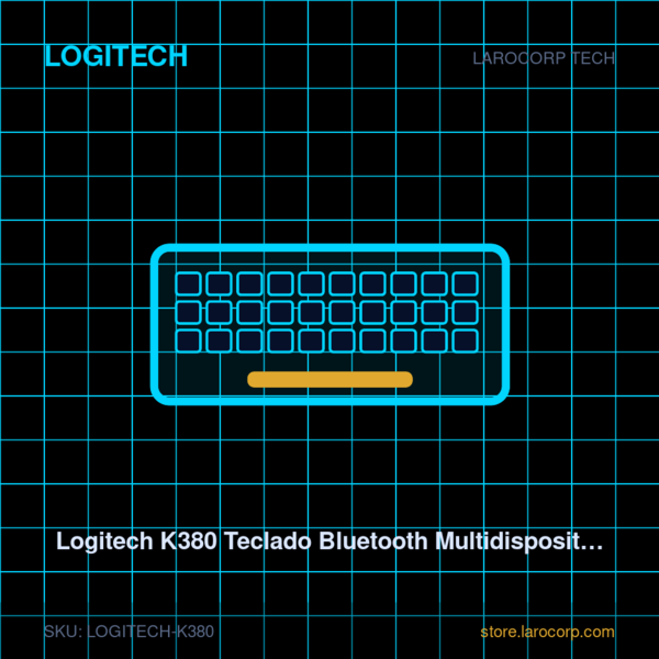 Logitech K380 Teclado Bluetooth Multidispositivo