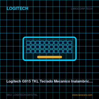 Logitech G915 TKL Teclado Mecanico Inalambrico Lightspeed
