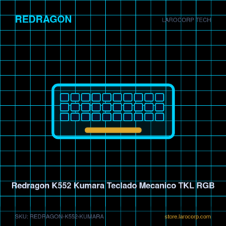 Redragon K552 Kumara Teclado Mecanico TKL RGB