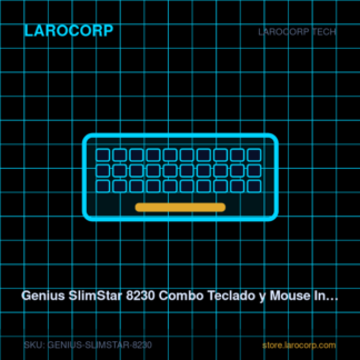 Genius SlimStar 8230 Combo Teclado y Mouse Inalambrico