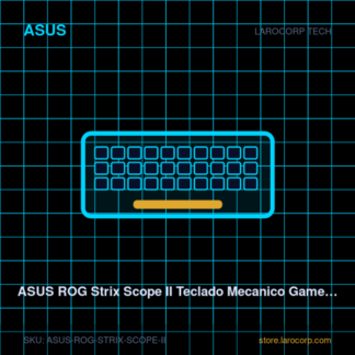 ASUS ROG Strix Scope II Teclado Mecanico Gamer RGB