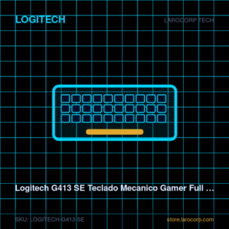 Logitech G413 SE Teclado Mecanico Gamer Full Size