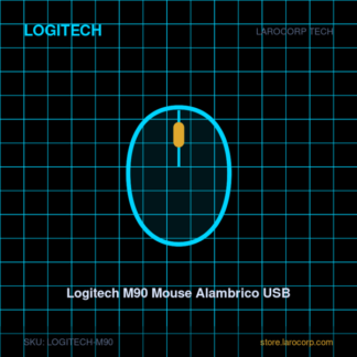 Logitech M90 Mouse Alambrico USB