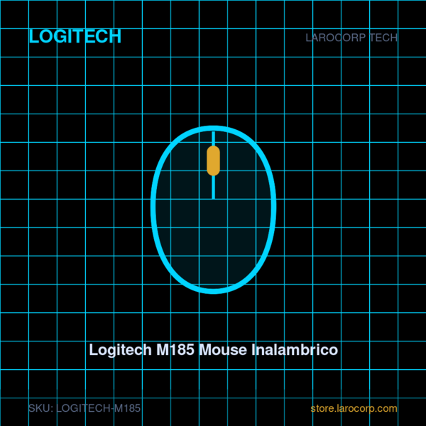 Logitech M185 Mouse Inalambrico