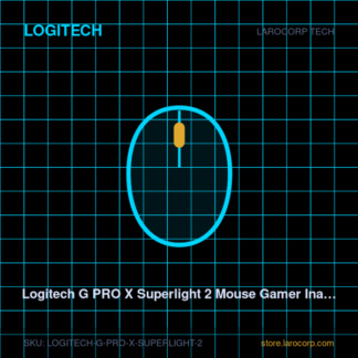 Logitech G PRO X Superlight 2 Mouse Gamer Inalambrico