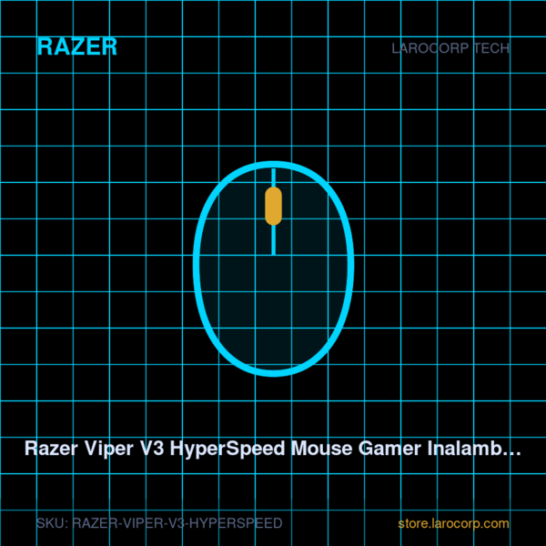 Razer Viper V3 HyperSpeed Mouse Gamer Inalambrico