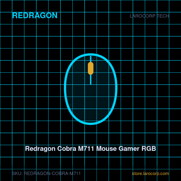 Redragon Cobra M711 Mouse Gamer RGB
