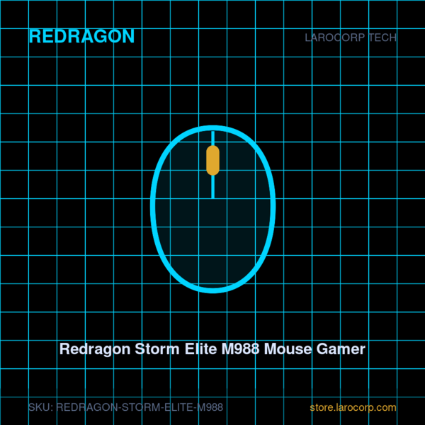 Redragon Storm Elite M988 Mouse Gamer