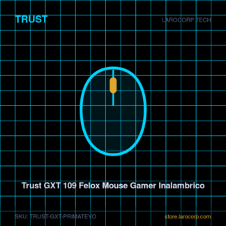 Trust GXT 109 Felox Mouse Gamer Inalambrico