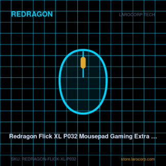 Redragon Flick XL P032 Mousepad Gaming Extra Grande