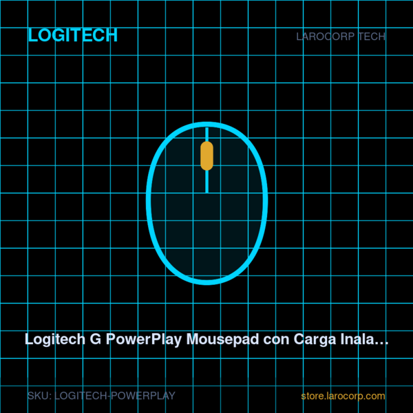 Logitech G PowerPlay Mousepad con Carga Inalambrica