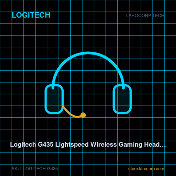 Logitech G435 Lightspeed Wireless Gaming Headset